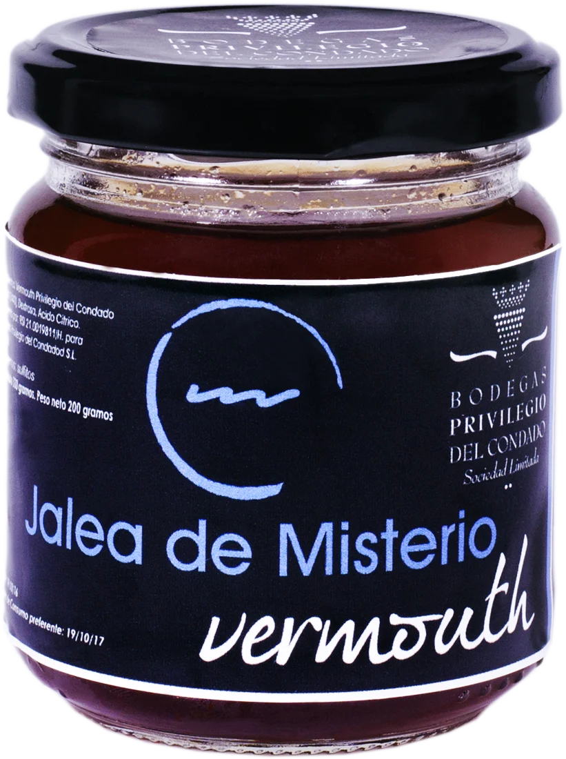 Tarro de jalea de vermouth Misterio